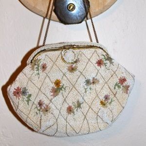 Vintage Beaded Purse Made In France